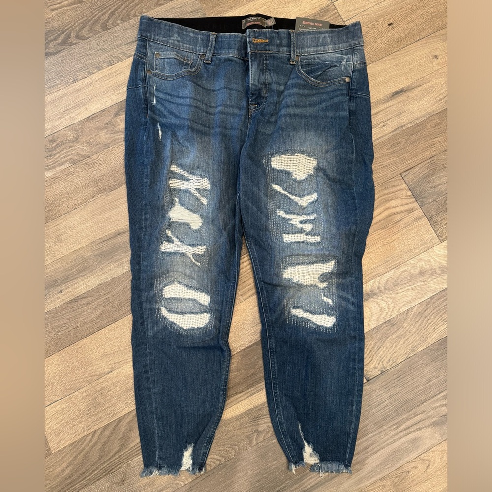 Brand New TORRID Bombshell Skinny 18XS Premium Stretch Jeans